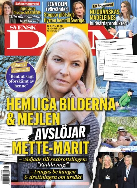 Svensk Damtidning – 18 Februari 2026 Cover