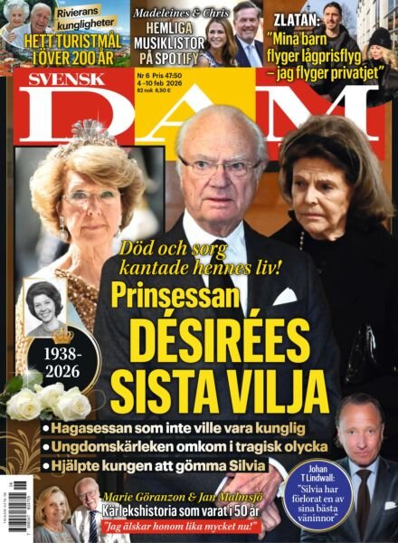 Svensk Damtidning – 2 Februari 2026 Cover