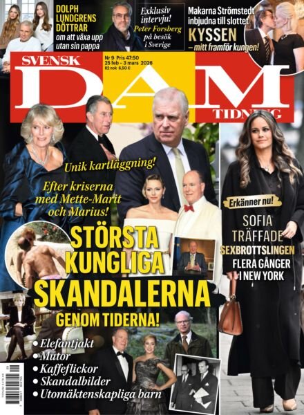 Svensk Damtidning – 23 Februari 2026 Cover