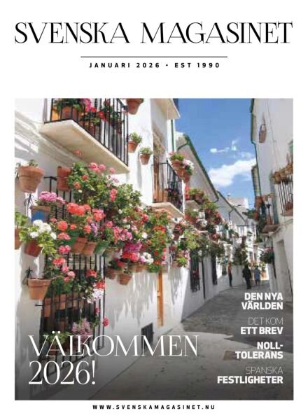 Svenska Magasinet – 15 Januari 2026 Cover