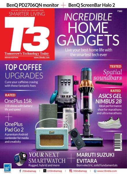T3 India – January 2026 Cover
