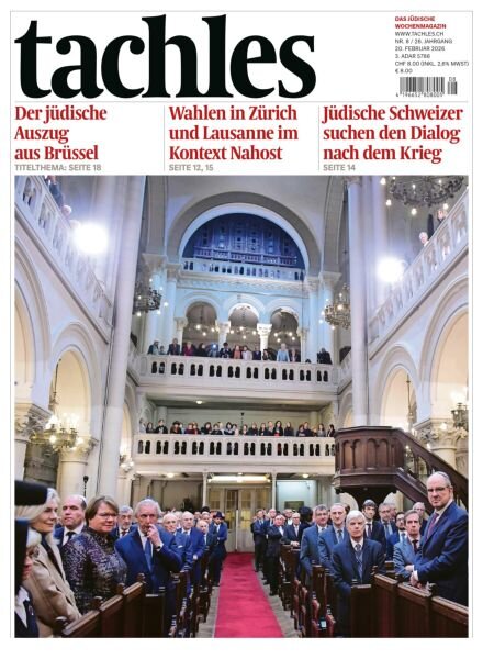 Tachles – 20 Februar 2026 Cover