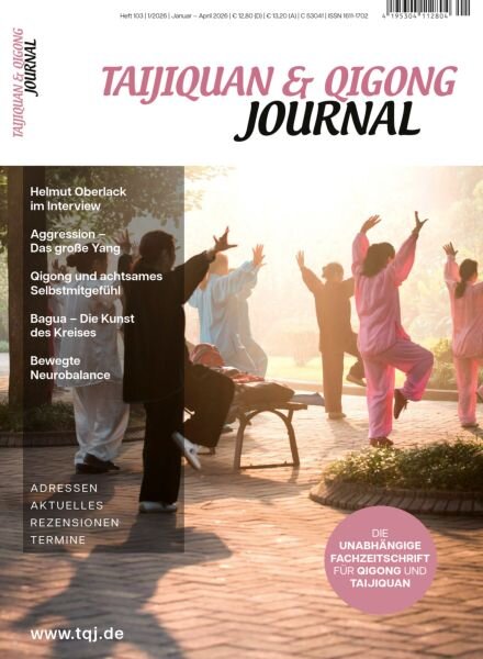 Taijiquan & Qigong Journal – Januar-April 2026 Cover