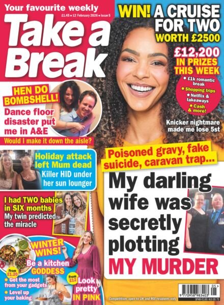 Take a Break Weekly – 12 February 2026 Cover