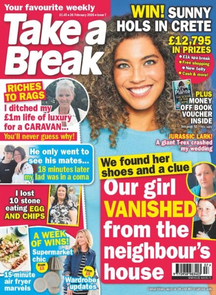 Take a Break Weekly – 26 February 2026 Cover