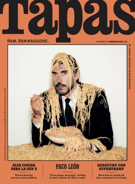 Tapas Spanish Edition – Febrero 2026 Cover