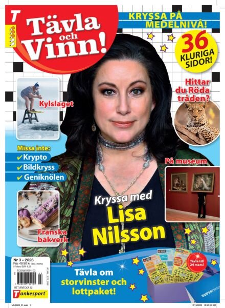 Tavla & Vinn – Februari 2026 Cover