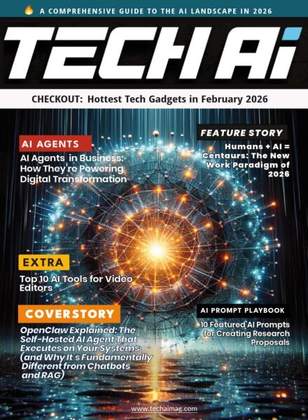 Tech AI Magazine – February 2026 Cover