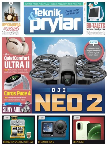 Teknik & prylar – Januari 2026 Cover
