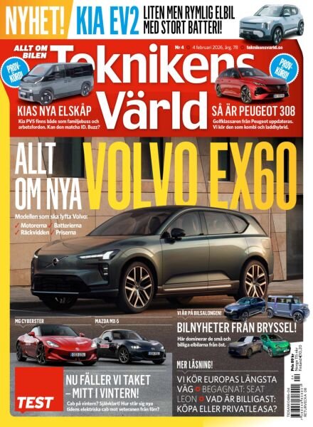 Teknikens varld – 4 Februari 2026 Cover