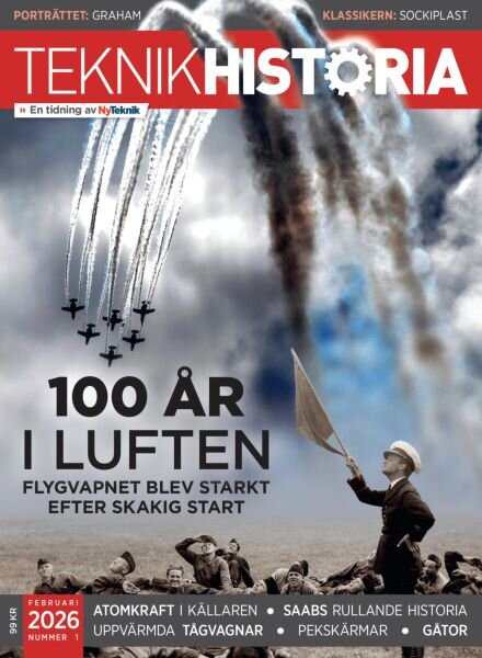 Teknikhistoria – Februari 2026 Cover
