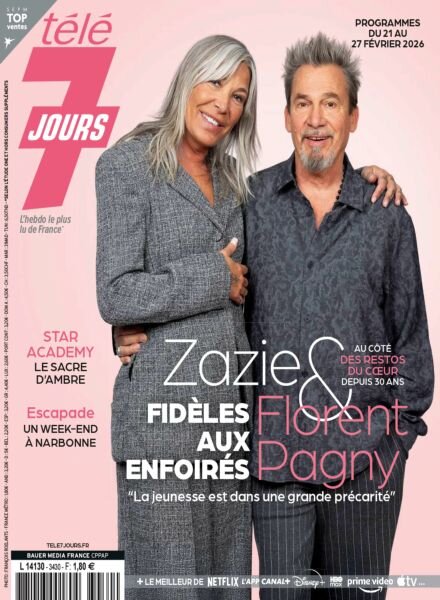 Tele 7 Jours – 16 Fevrier 2026 Cover