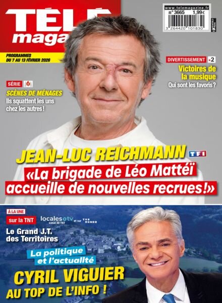 Telemagazine – 27 Janvier 2026 Cover
