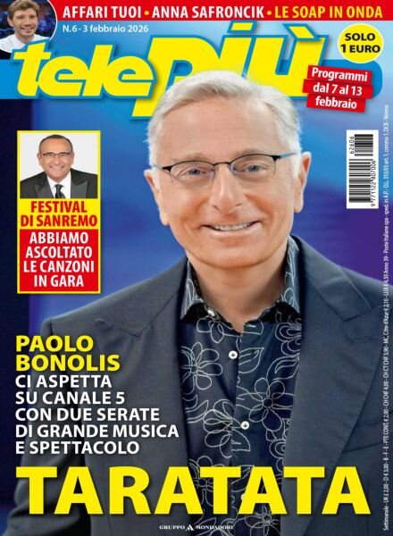 Telepiu – 3 Febbraio 2026 Cover