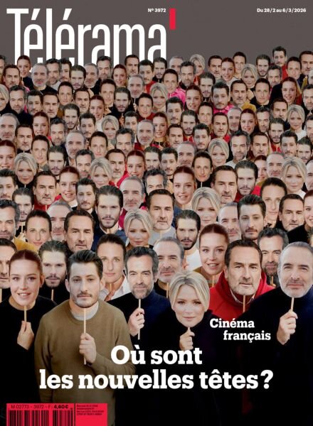 Telerama Magazine – 25 Fevrier 2026 Cover