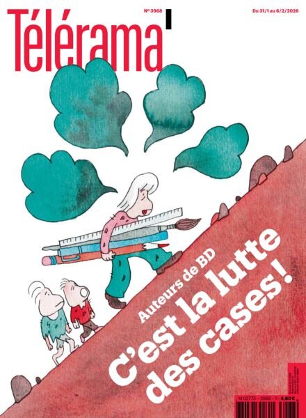 Telerama Magazine – 28 Janvier 2026 Cover