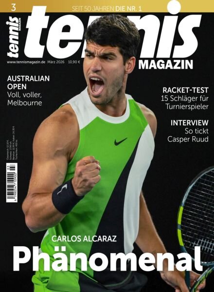 Tennis Magazin – Marz 2026 Cover