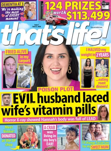 that’s life! Australia – 15 February 2026 Cover