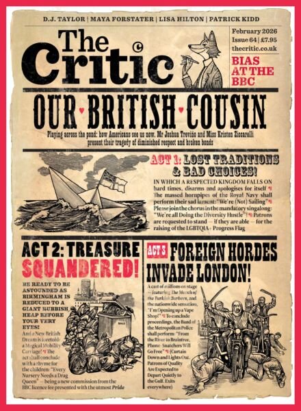 The Critic – February 2026 Cover