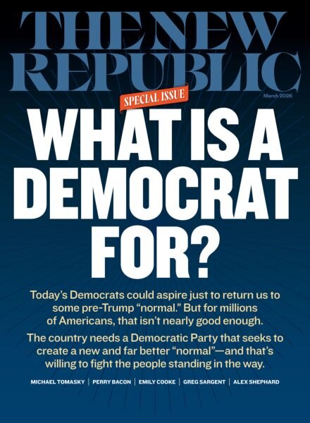 The New Republic – March 2026 Cover