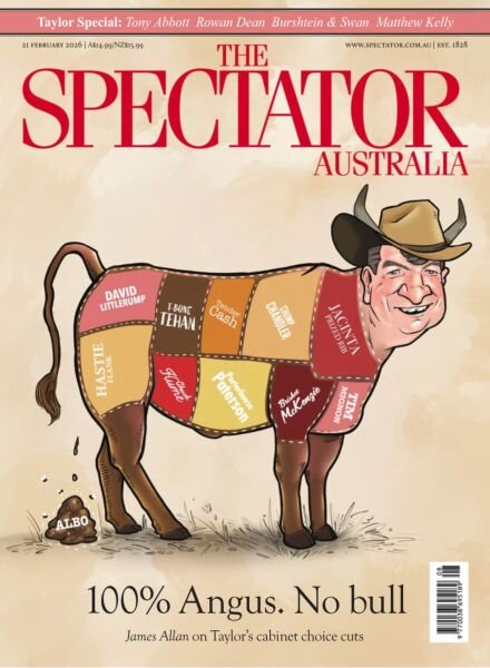 The Spectator Australia – February 21 2026 Cover