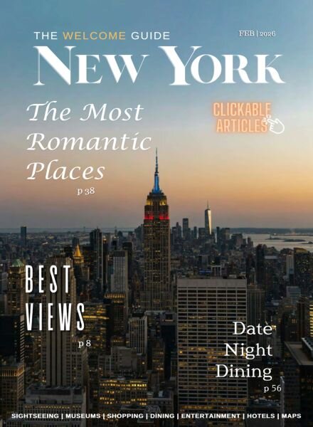 The Welcome Guide New York Magazine – February 2026 Cover