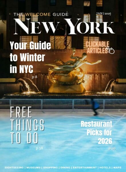 The Welcome Guide New York Magazine – January 2026 Cover