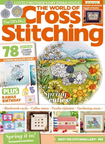 The World of Cross Stitching – March 2026 Cover