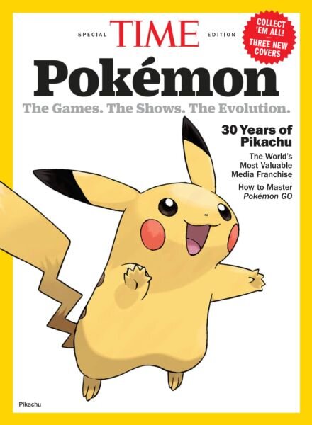 Time – Special Edition Pokemon 2026 Cover