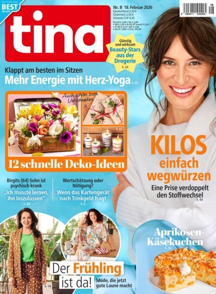 Tina – 18 Februar 2026 Cover