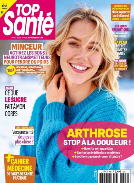 Top Sante France – Mars 2026 Cover