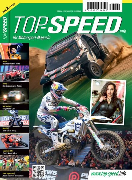 Top-Speed – Februar 2026 Cover