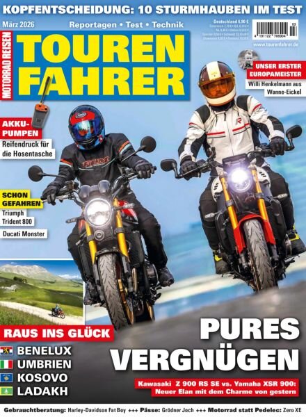 Tourenfahrer – Marz 2026 Cover
