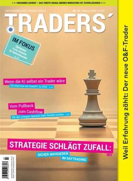 Traders’ – Februar 2026 Cover
