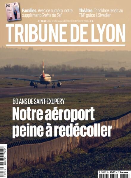 Tribune de Lyon – 5 Fevrier 2026 Cover