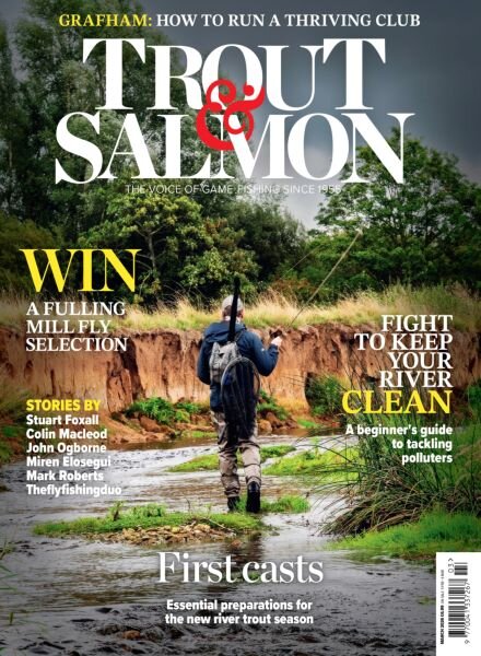Trout & Salmon – March 2026 Cover