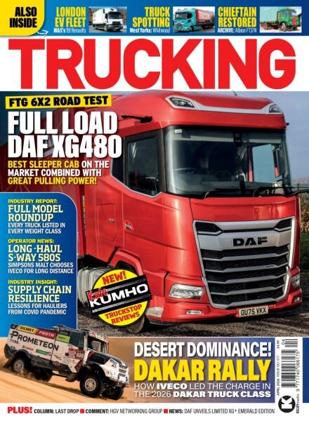Trucking Magazine – April 2026 Cover