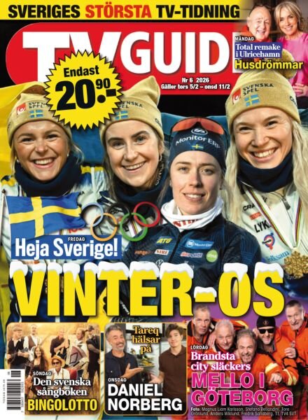TV-guiden – 2 Februari 2026 Cover