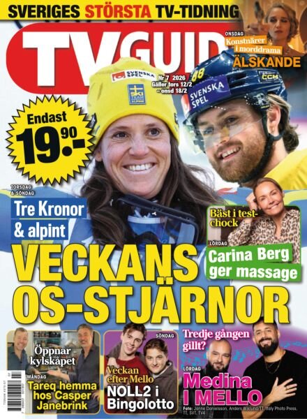 TV-guiden – 9 Februari 2026 Cover
