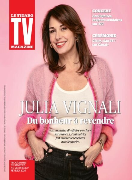TV Magazine – 20 Fevrier 2026 Cover