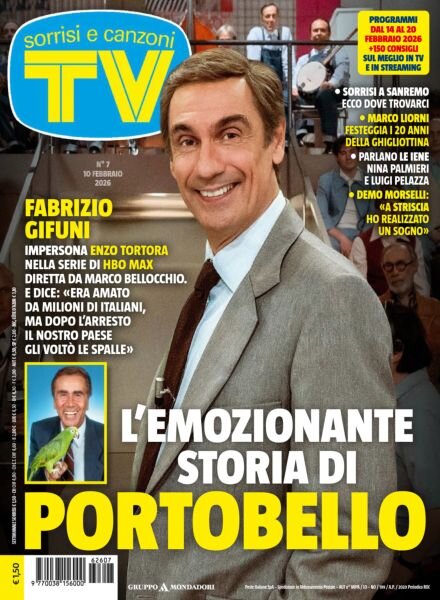 TV Sorrisi e Canzoni – 10 Febbraio 2026 Cover