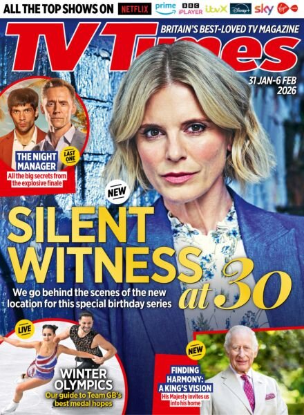 TV Times – 31 January 2026 Cover
