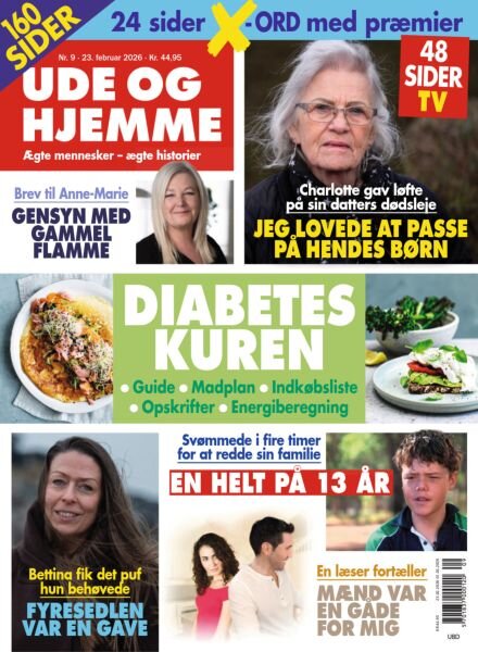 Ude og Hjemme – 23 Februar 2026 Cover