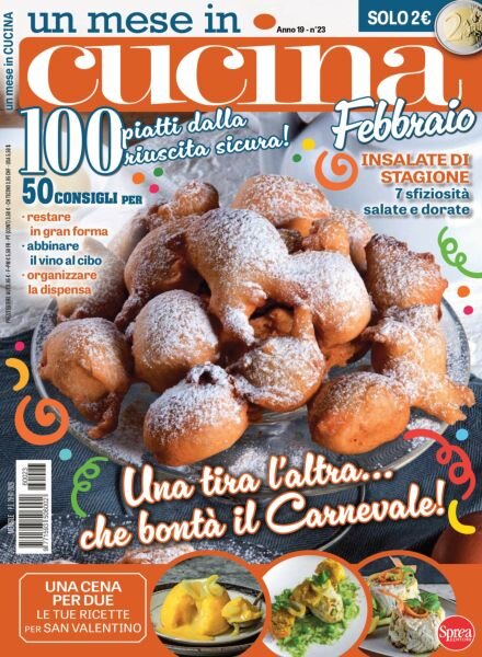 Un Mese in Cucina – Gennaio 2026 Cover