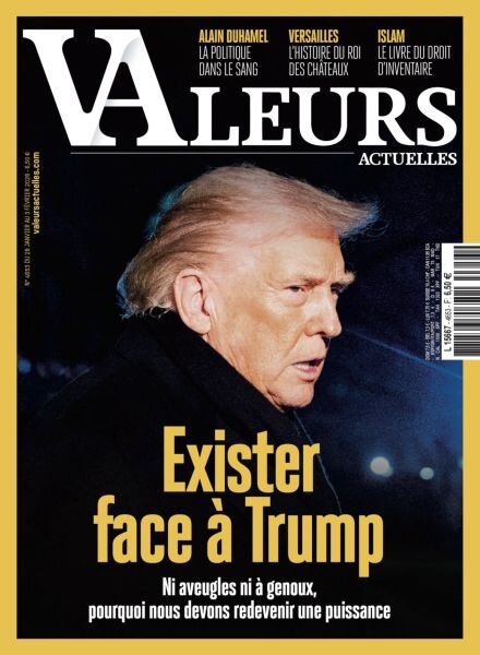Valeurs Actuelles – 28 Janvier 2026 Cover