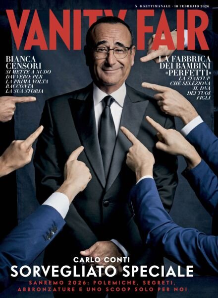 Vanity Fair Italia – 18 Febbraio 2026 Cover