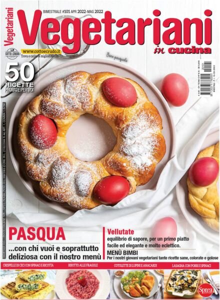 Vegetariani in Cucina – Aprile-Maggio 2022 Cover