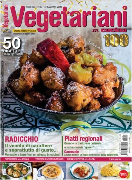 Vegetariani in Cucina – Febbraio-Marzo 2022 Cover