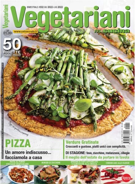 Vegetariani in Cucina – Giugno-Luglio 2022 Cover