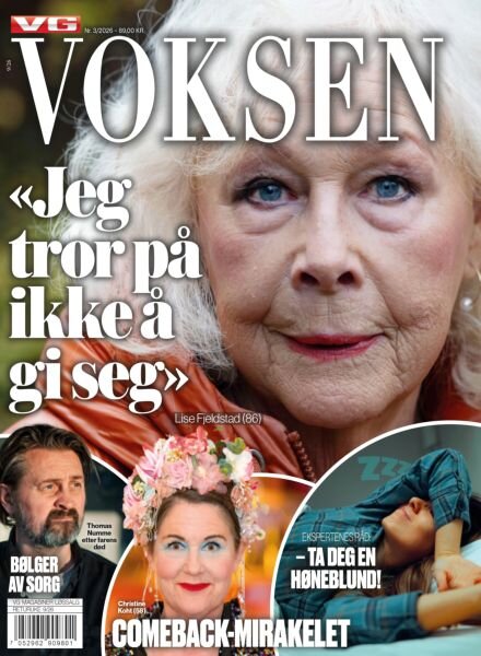 VG Voksen – Februar 2026 Cover